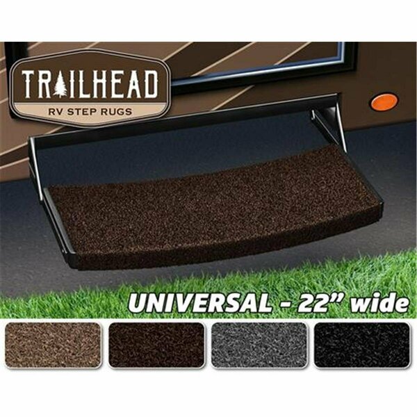 Powerhouse 20221 Trailhead Universal RV Step Rug, Grizzly Brown PO3572107